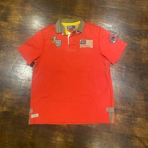 Vintage Ralph Lauren Mountain Expedition Polo Lrg
